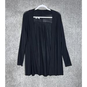 Jockey Person To‎ Person Open Front Long Sleeve Cardigan Top Womens Size Medium
